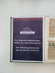 HYPERINFLATION: 1945/46, massive stock consisiting of over 450 parcel ...