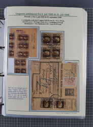 HYPERINFLATION: 1945/46, highly specialized Parcel Cards exhibit ...