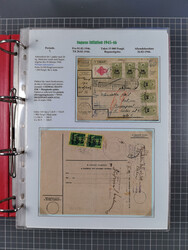 HYPERINFLATION: 1945/46, Parcel Cards exhibit collection with over 65 ...