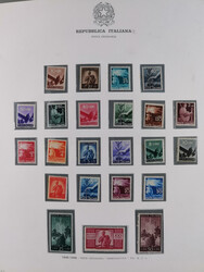 1945/1980, mostly mint never hinged collection with only a few unused ...