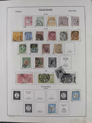 1852/1970, unused and later mnh collection on album leaves, classic ...