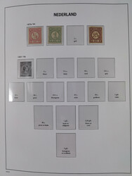 1876/1960, mostly unused and some mint never hinged collection, incl. ...