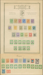 1873, page from the Royal Swedish General Post Office collection with ...