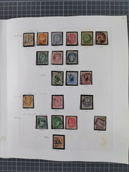 1855/1980 (ca.), unused without gum and used collection, startingfrom ...