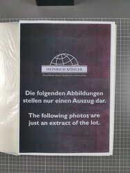 1860/1990 (ca.), large mint never hinged/unused and used assembly, ...