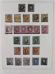 1853/1866, MARIA/PEDRO/LUIS imperforate issues, used collection of 78 ...