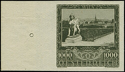 1923, Landeshauptstädte 100-1000 K., ungezähnt, kpl., 240-1000 K. ...