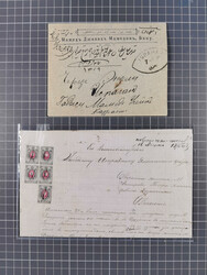 1875/1913, group of 8 covers and cards, some interesting usages ...