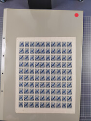 1918/60, group of 12 mint never hinged full sheets, some better ...