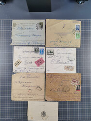 1860/1930, 25 covers & telegrams mainly from east Russia,including ...