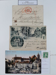 1810/80 (ca.), kleine Partie mit über 50 Briefen und Ganzsachen, ...