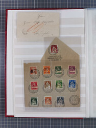 1813/1955, Partie mit 50 Briefen und Karten, dabei Vorphila, ...