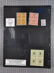 1863/1919, mostly unused and used collection incl. postage due stamps ...