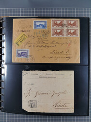 1894/1984 (ca.), group of over 220 covers and cards, including some ...