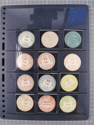 1890(ca.), Egypt Interpostal stamps issued by Posta Europea for ...