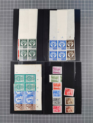 1941/54 (ca.), about 250 imperforated proofs in multiples including ...