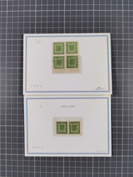 1890/1907 (ca.), unused and used small lot with a tete beche, 3 proof ...