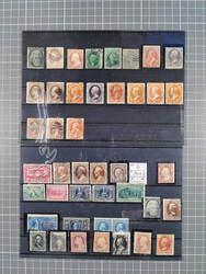 1850/1950, interesting holding in two booklets and envelope, used ...