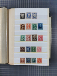 1860/1950, interesting holding in little album, early issues unused ...