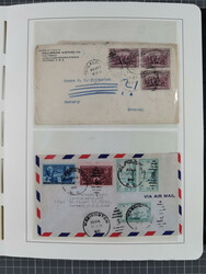 1865/1960, ca. 160 covers incl. many airmail covers, cards with ...
