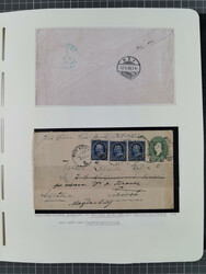 1865/1960, ca. 160 covers incl. many airmail covers, cards with ...