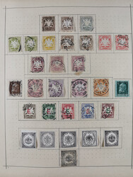 1840/1938 (ca.), mostly unused and used collection with focus on ...