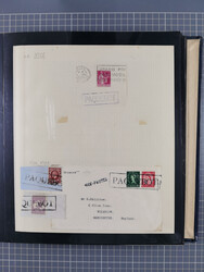 1872/1939, kleiner Bestand mit ca. 80 Briefen, Karten und GSK sowie ...