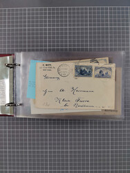 1892/1939, umfangreiche Sammlung “U.S. GERMAN SEA POST” mit ca. ...
