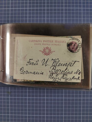 Italien: 1899/1939, interessante Sammlung der Inlands-Schiffspost mit ...