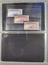 Indien: 1935/38, kleine Sammlung “Vignetten” mit Paaren und ...