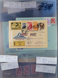 1931/35, Friedrich Schmiedl Rakenpost, Partie mit 8 Briefen und ...