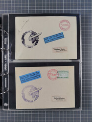 1933/45, 27 Belege (8 x DR, 1 x Belgien. 2 x Italien, 5 x Kanada, 2 x ...