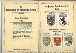 Vignetten: 1911/55, interessante Sammlung "Wappen-Reklamemarken der ...