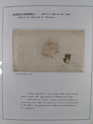 ÖSTERREICH-UNGARN: 1806/1918, über 70 Briefe und Dokumente, meist ...