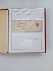 VENETIEN: 1549/1849, 40 Briefe und Dokumente, angefangen mit 4 ...