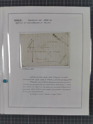 FRANKREICH: 1827/49, 14 Desinfektionsbriefe, dabei u.a. 2 ...