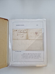 ITALIEN: 1625/1859, Ausstellungssammlung mit über 80 Briefen und ...