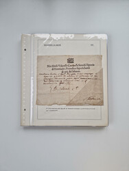ITALIEN: 1631/1866, Sammlung mit 90 Briefen und Dokumenten mit ...