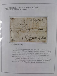 ITALIEN: 1807/1866, Sammlung mit 42 Briefen und Dokumenten, ...