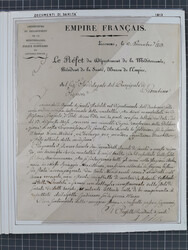 TOSKANA: 1803/1893, 17 Briefe und Dokumente aus dem 19. Jahrhundert ...