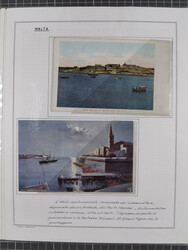 MALTA: 1836/1900, 7 Desinfektionsbriefe. Dazu ein Rapport von 1836 ...