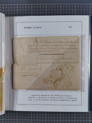 ALLE WELT: 1831/1907, 12 Briefe, meist um 1840, dabei Brief mit ...