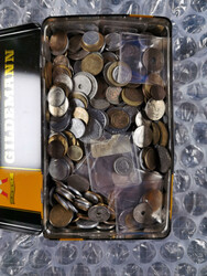 ALLE WELT: 1876/1986 ca., bunte Mischung Umlaufmünzen, ca. 4,2 kg