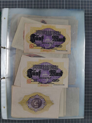 ALLE WELT: 1898/1984 ca., über 300 Banknoten, u.a Deutsches Reich, ...