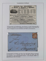 1824/82, ca. 40 Briefe, Karten und Ganzsachen ab Vorphila mit ...