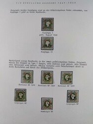 1867/79, ungebrauchte, wenig postfrische und gestempelte Sammlung, ab ...