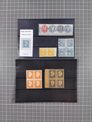 1850/61 (ca.) kleines Lot: Mi. 11aIV ungebraucht, 11a im gestempelten ...