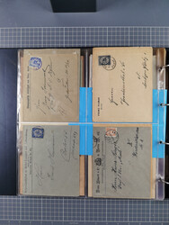Berlin-Berliner Packetfahrt-Gesellschaft: 1886/1915, frankierte Post ...