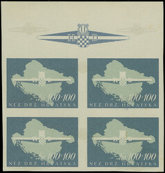 1945, Storm Division 50-100 k., progressive proof with background ...