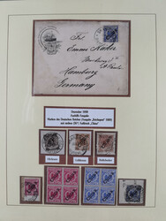 1898/1919, meist gestempelte Sammlung mit besseren und kpl. Ausgaben ...